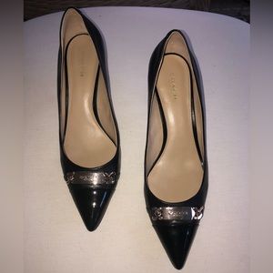Classic Coach Black Heel